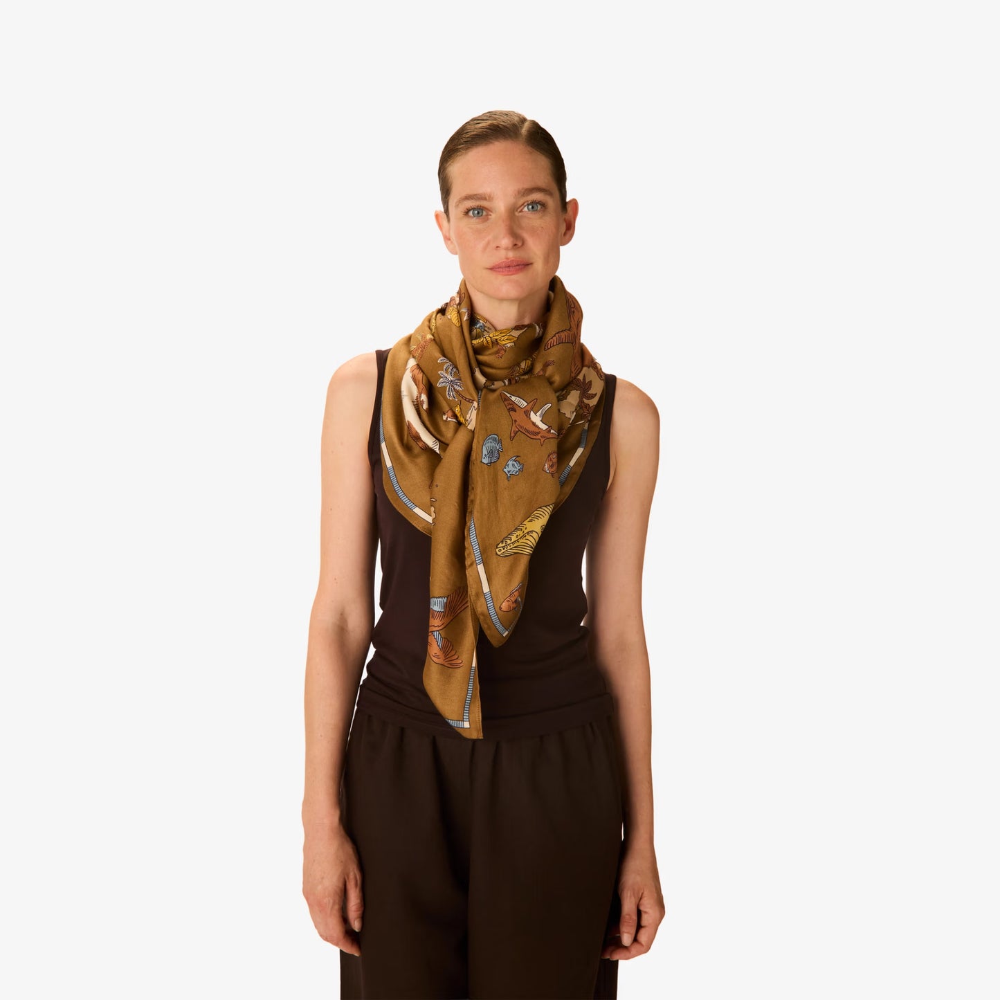 Carré 130 - Atlas - Beige