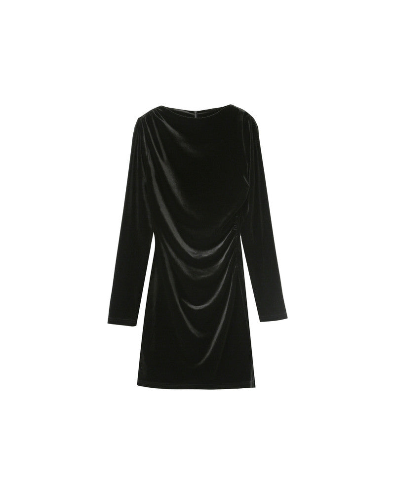 ROBE COURTE NOIR OCEANE