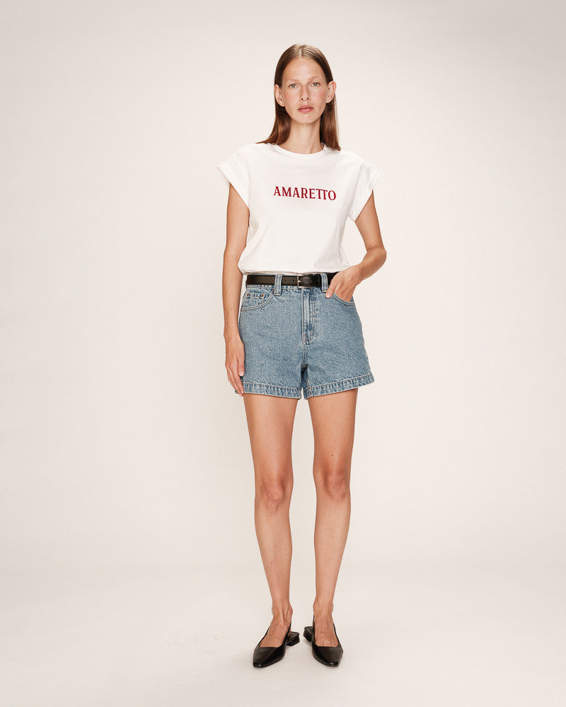 T-SHIRT ROUGE RICARDO