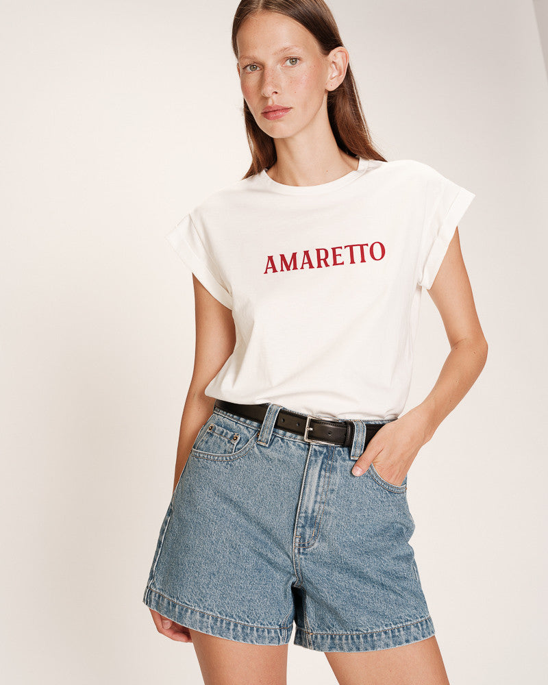 T-SHIRT ROUGE RICARDO