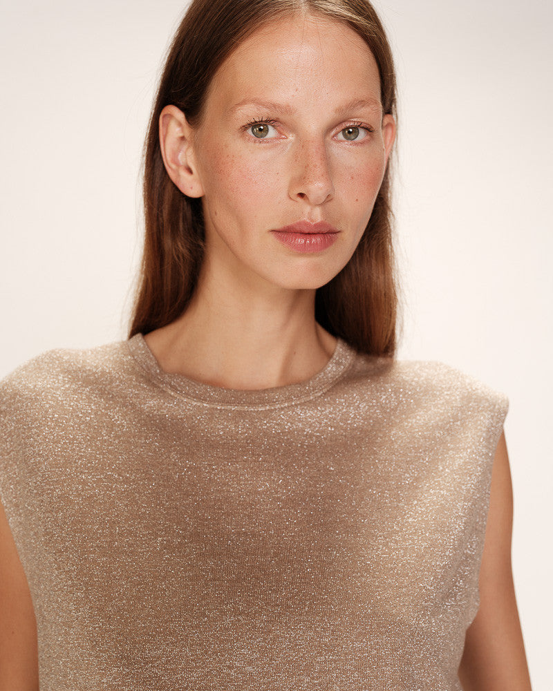 T-SHIRT TAUPE RIMBAUD