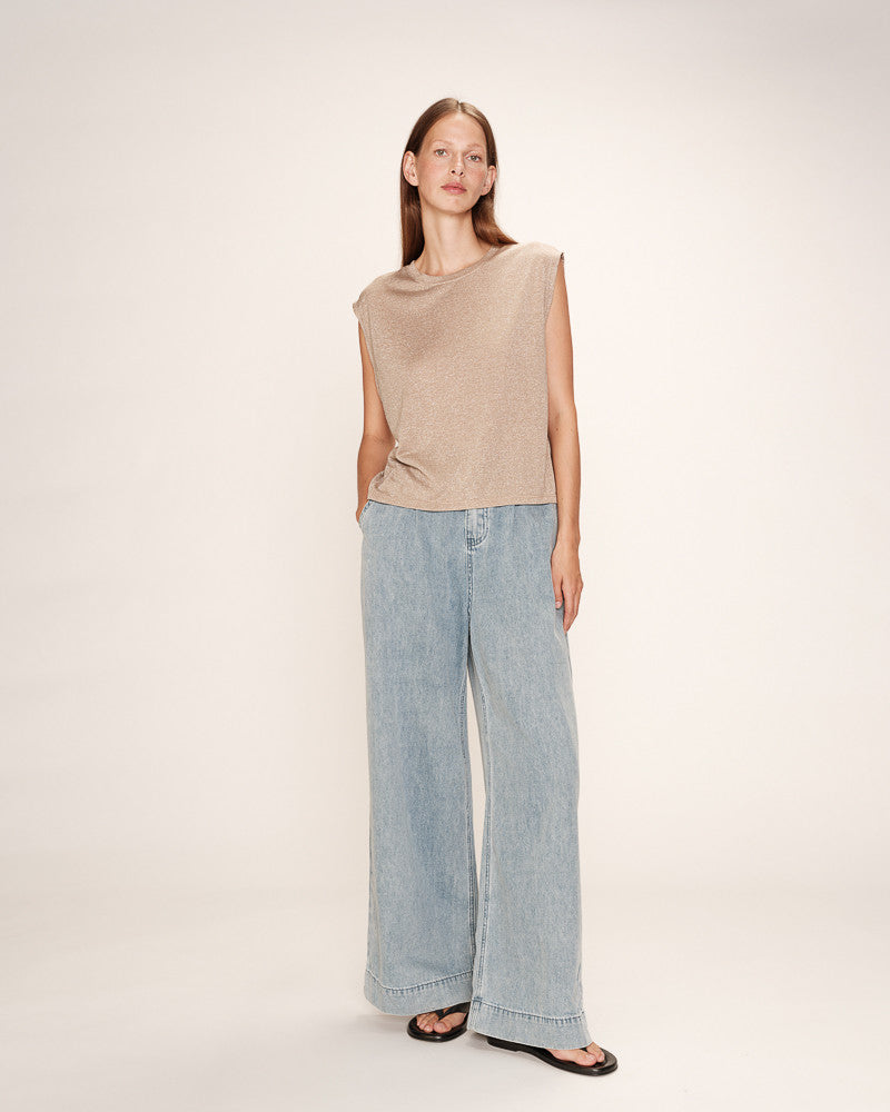 T-SHIRT TAUPE RIMBAUD