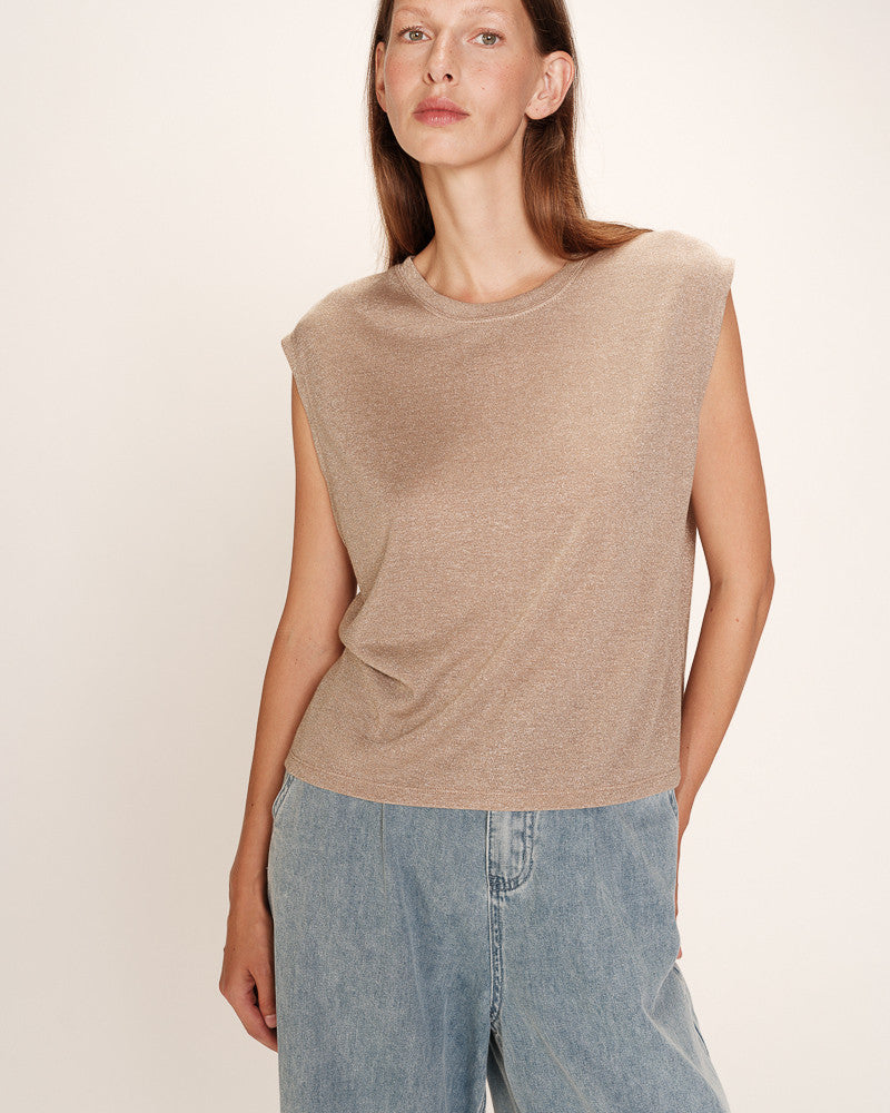T-SHIRT TAUPE RIMBAUD
