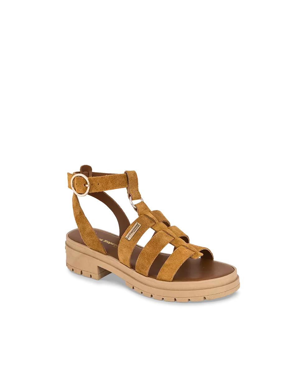 Sandales TOBOSUED Ocre